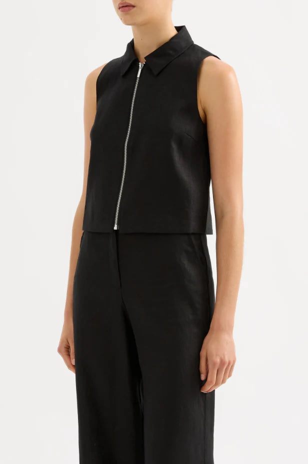 Dalia Linen Vest
