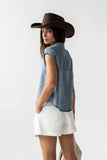 Gen Denim Button Up