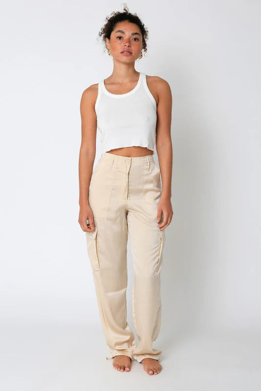 Minnie Silky Cargo Jogger