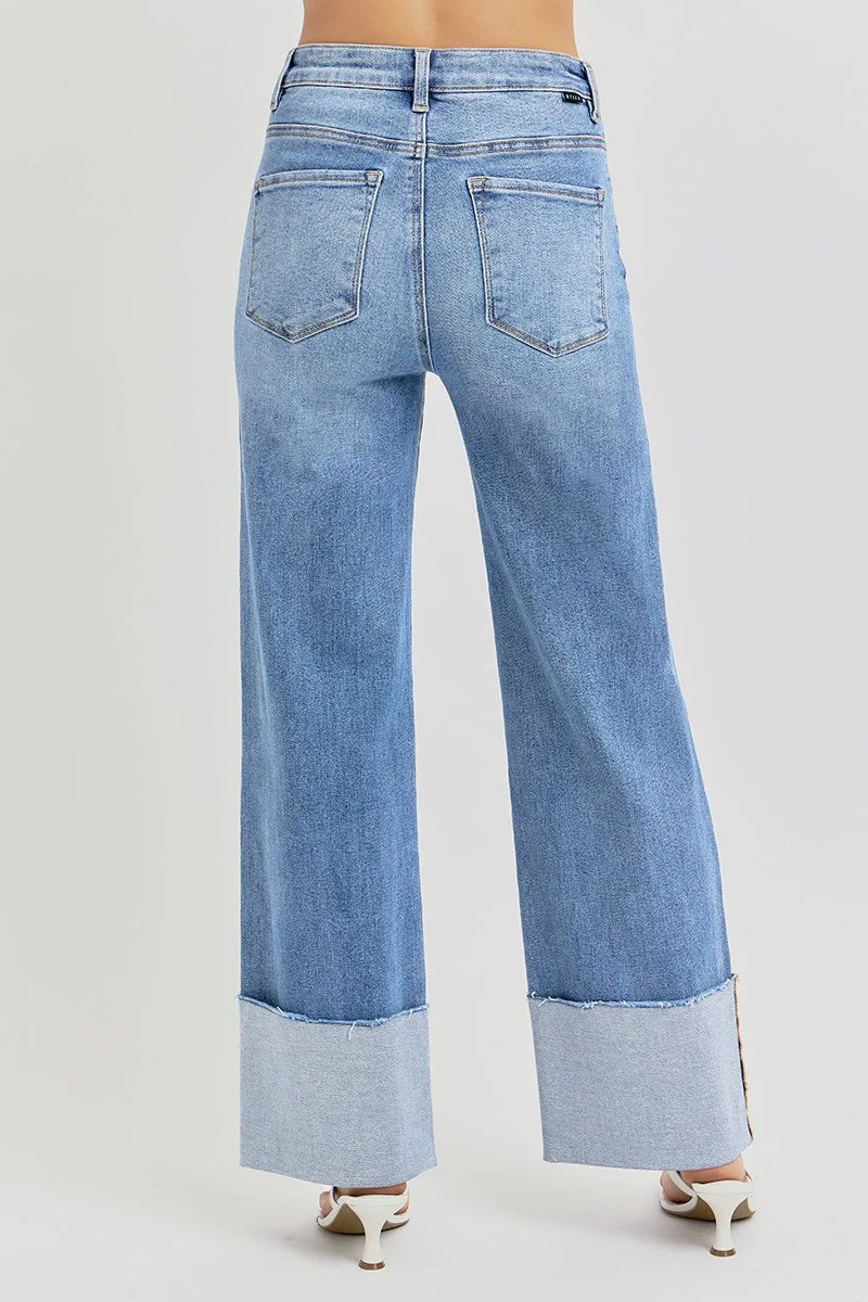 Jess Wide Cuff Jean