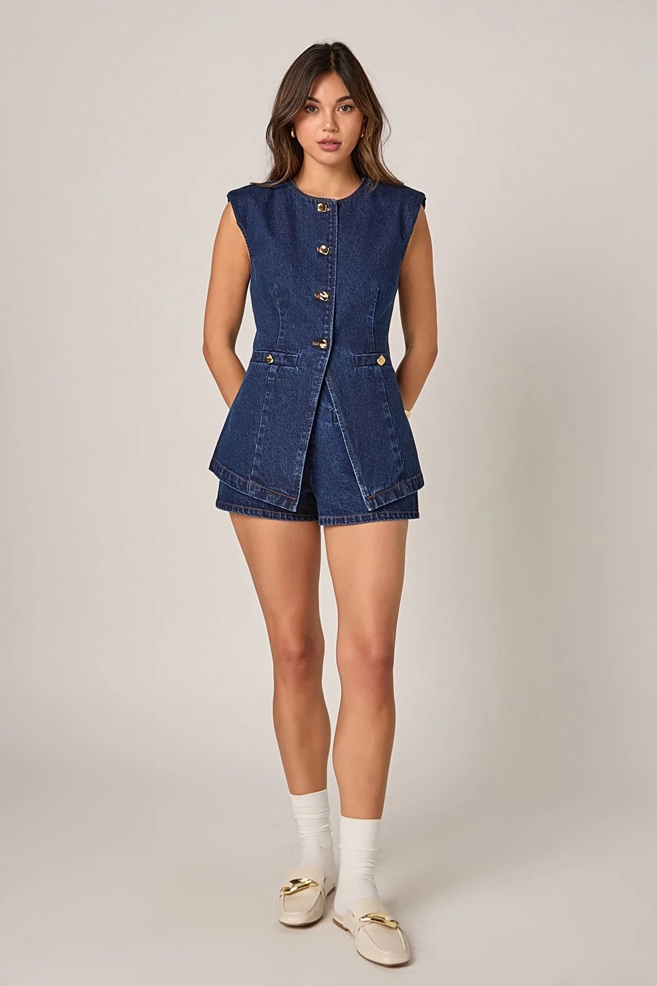 Dylan Denim Vest