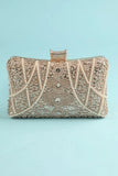 Reto Pearl Embroidery Handbag