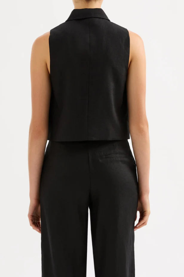 Dalia Linen Vest