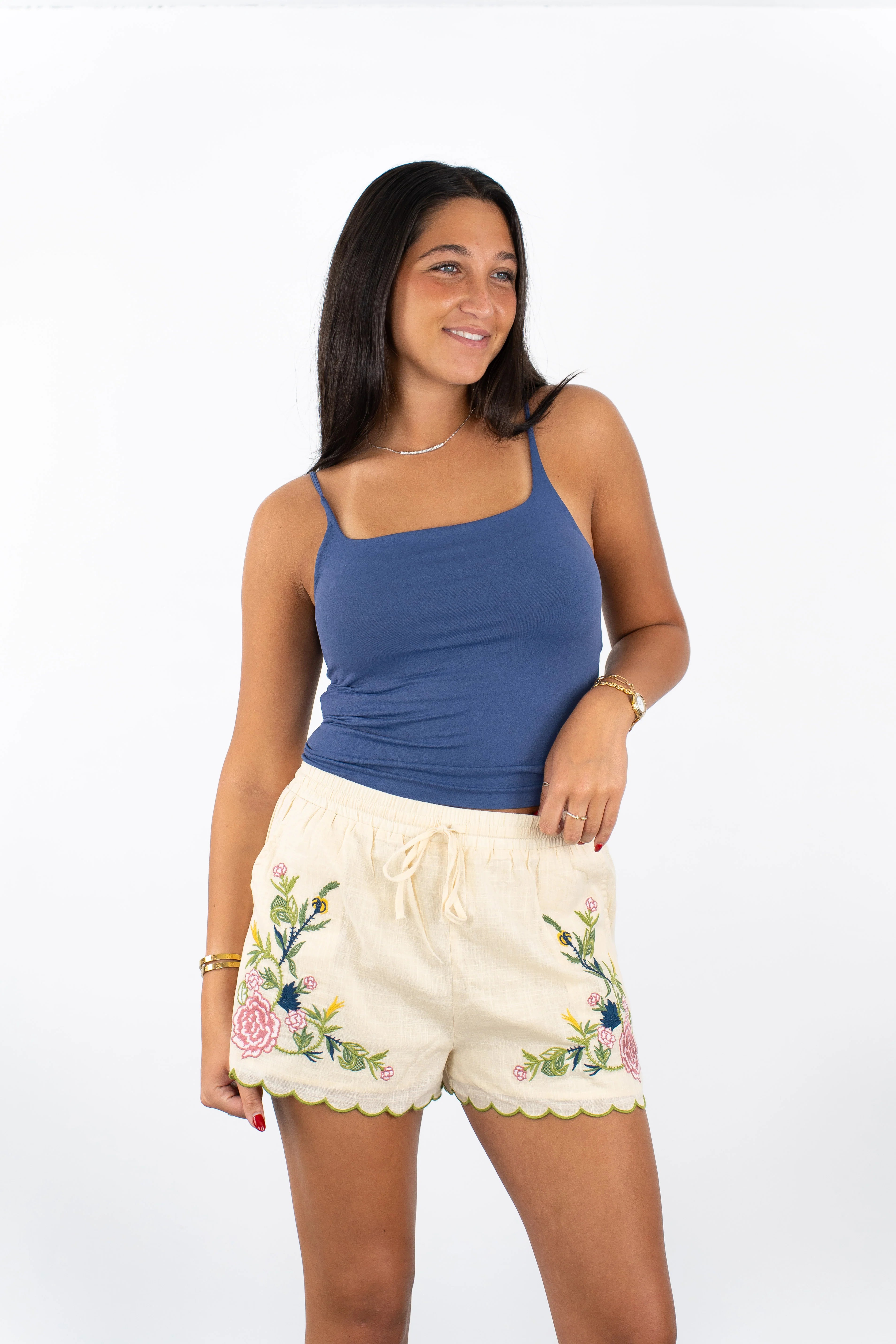 Monique Embroidered Short