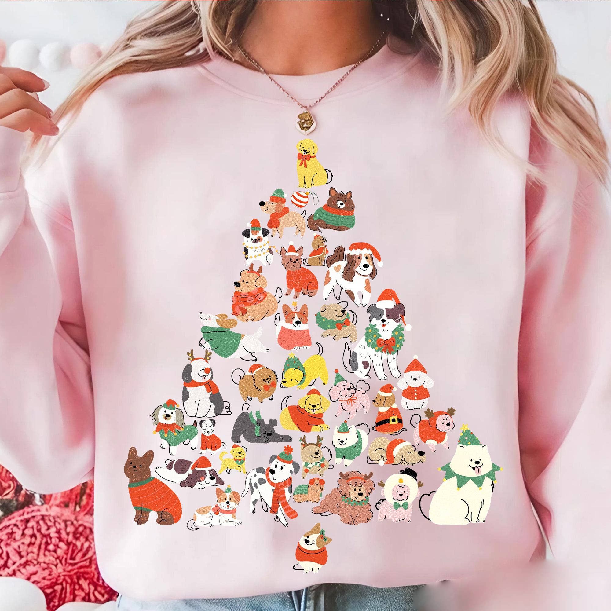 Christmas Dogs Sweatshirt