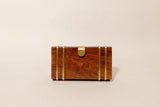 Wooden Opulent Clutch