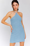 Luka Crochet Halter Dress