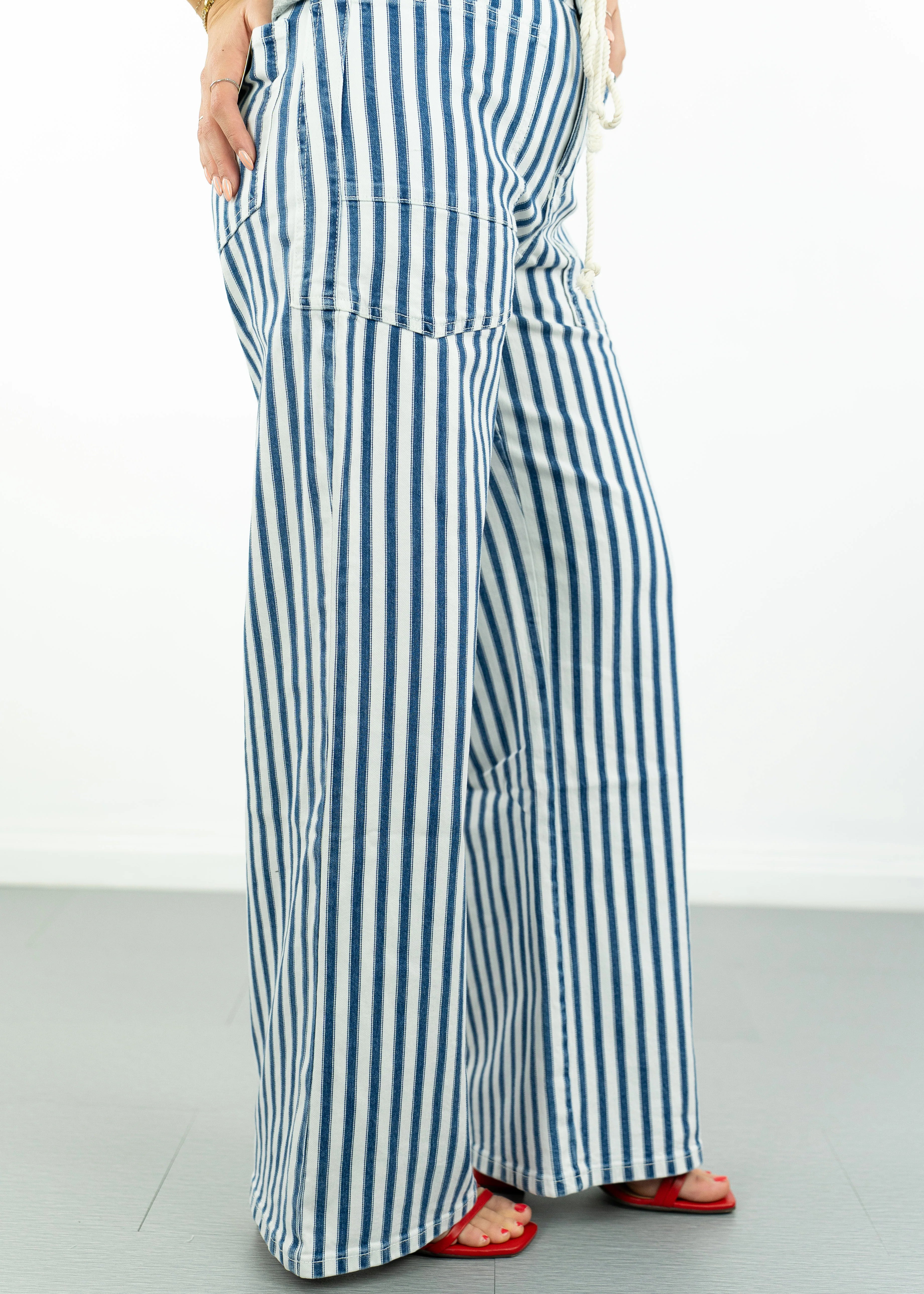 Tamsin Wide Leg Woven Pant