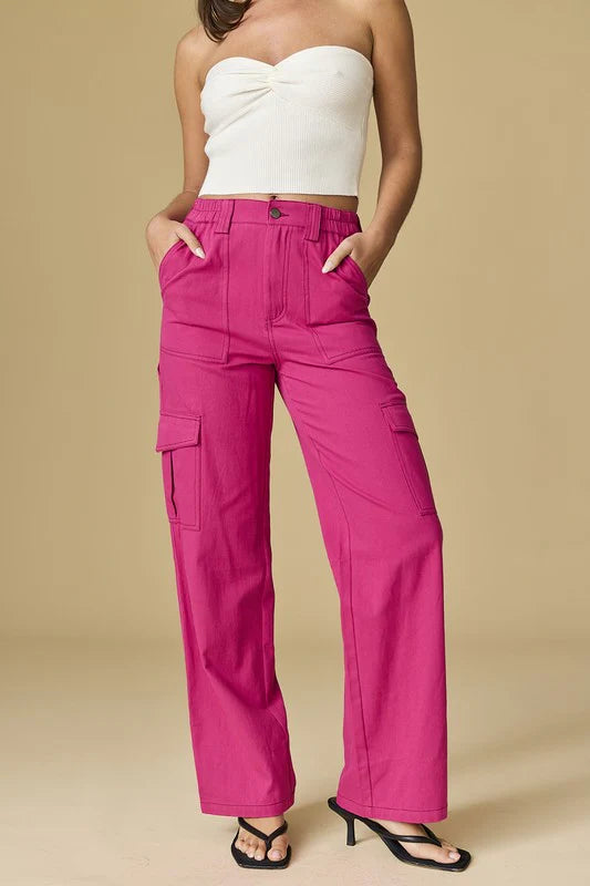 Stella Twist Front Rib Knit Bandeau Top