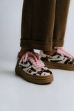 Steve Madden Dodge Sneaker in Cow Print FINAL SALE