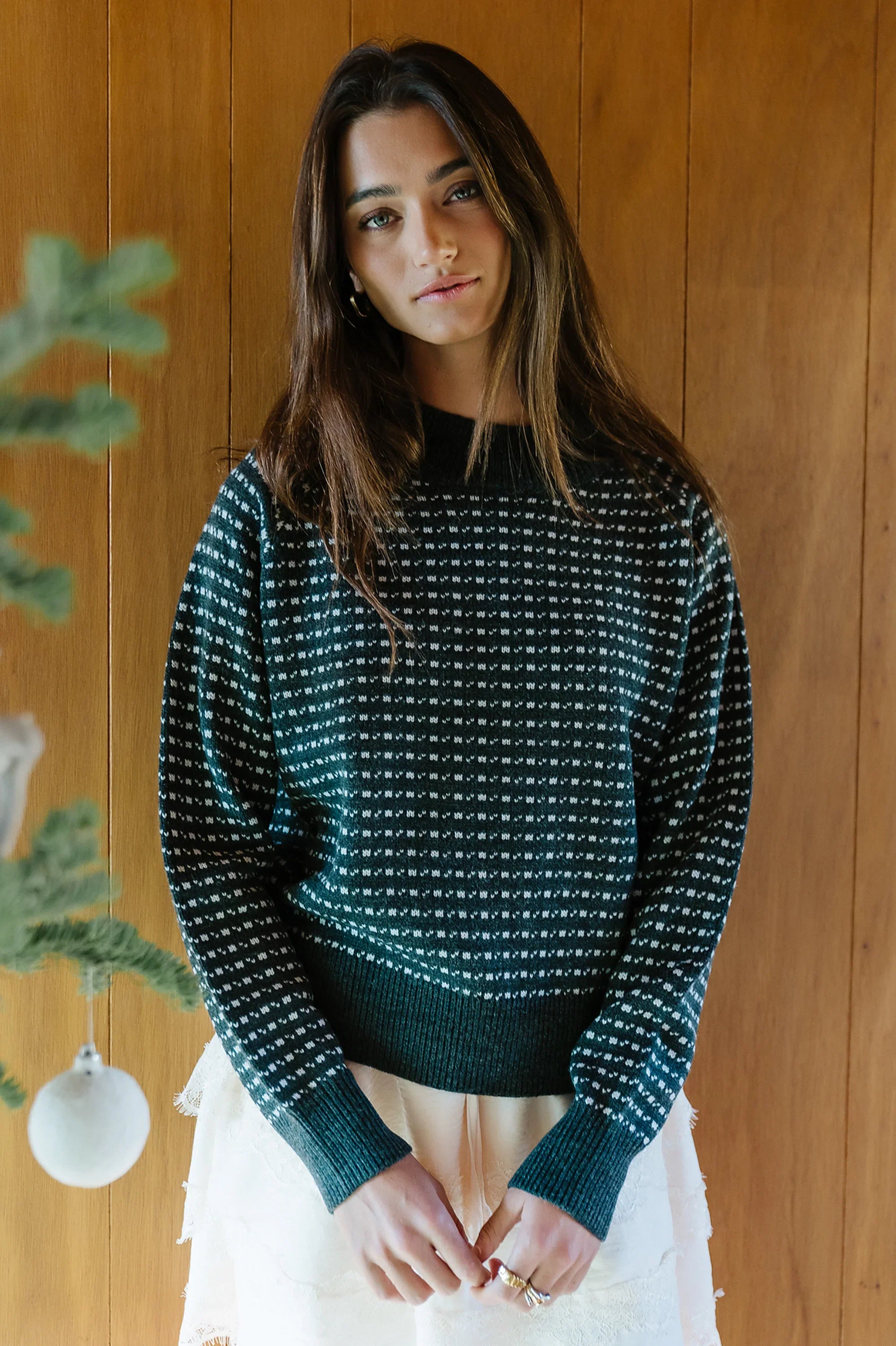 Ziggy Knit Sweater in Charcoal FINAL SALE