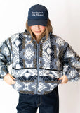 Ari Geometric Fleece Jacket