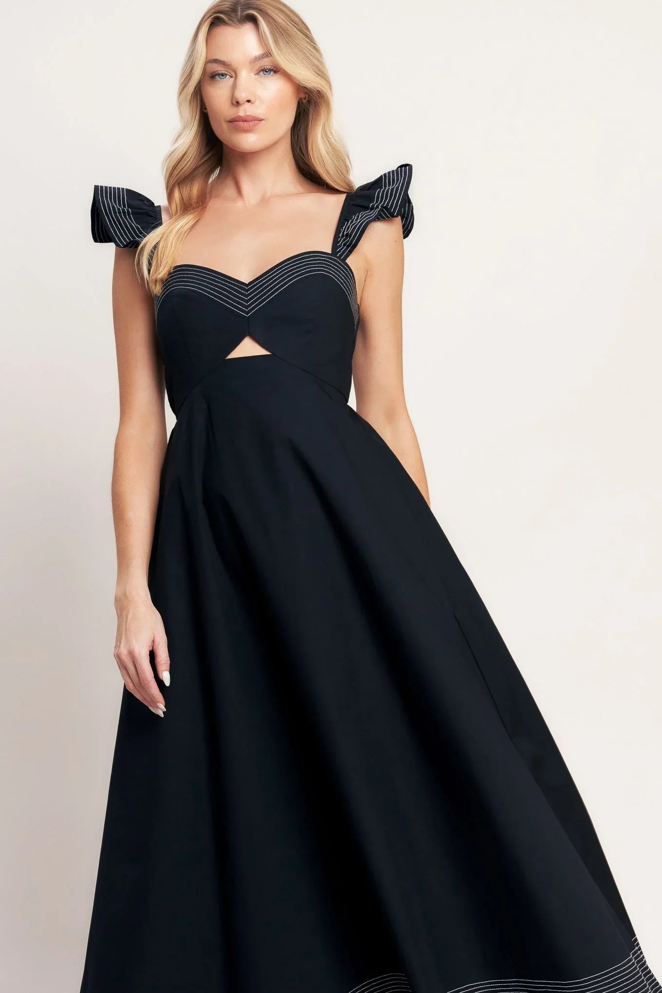 BEAUTIFULLY UNEXPECTED MIDI DRESS