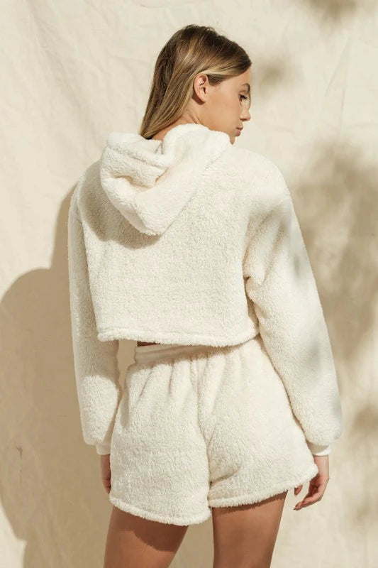 Theo Sherpa Hoodie