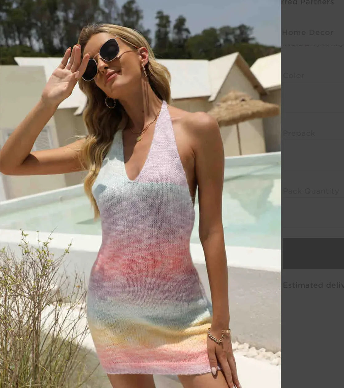 Summer Knit Dress