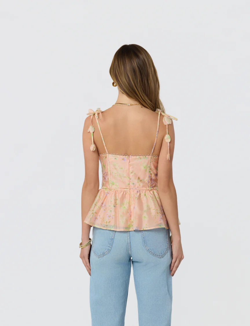 Halcyon Peplum Top