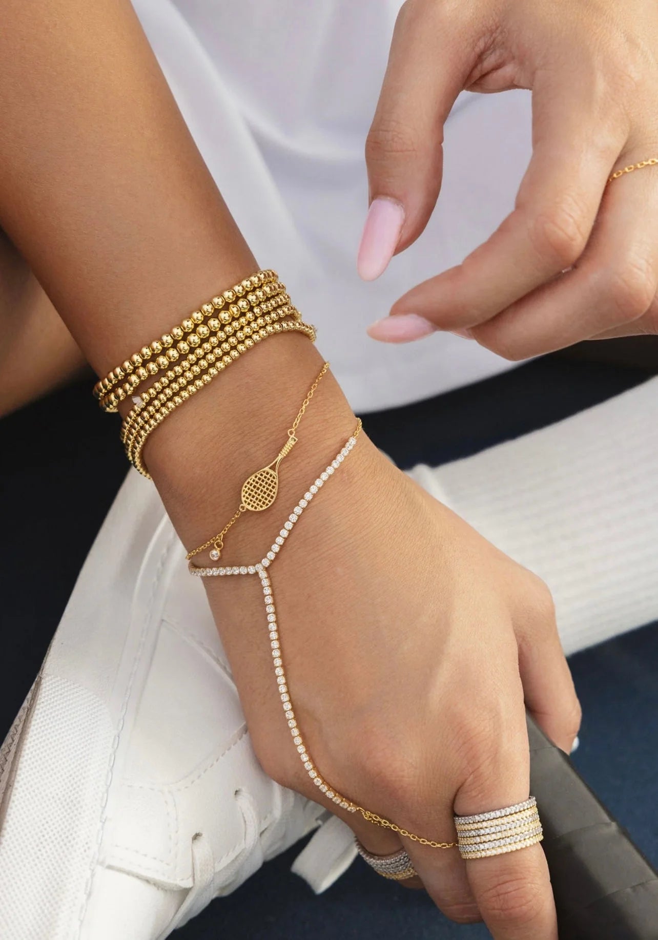 Diamond Hand Chain