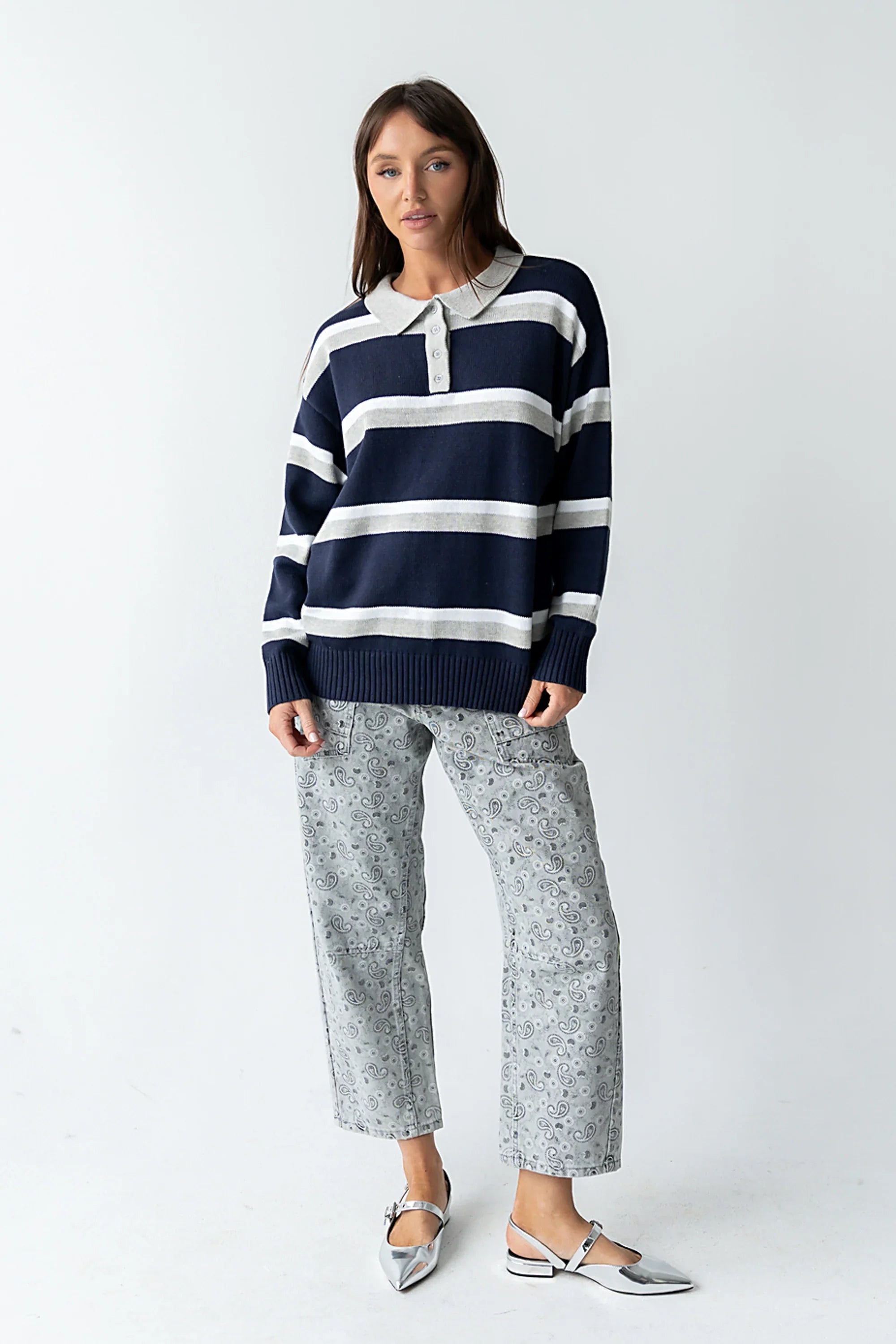 Karina Striped Sweater FINAL SALE