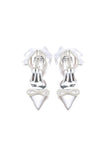 Pointed Toe Pearl Strap with Ribbon Tie