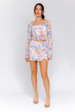 Margie Tie Dye Mesh Skirt