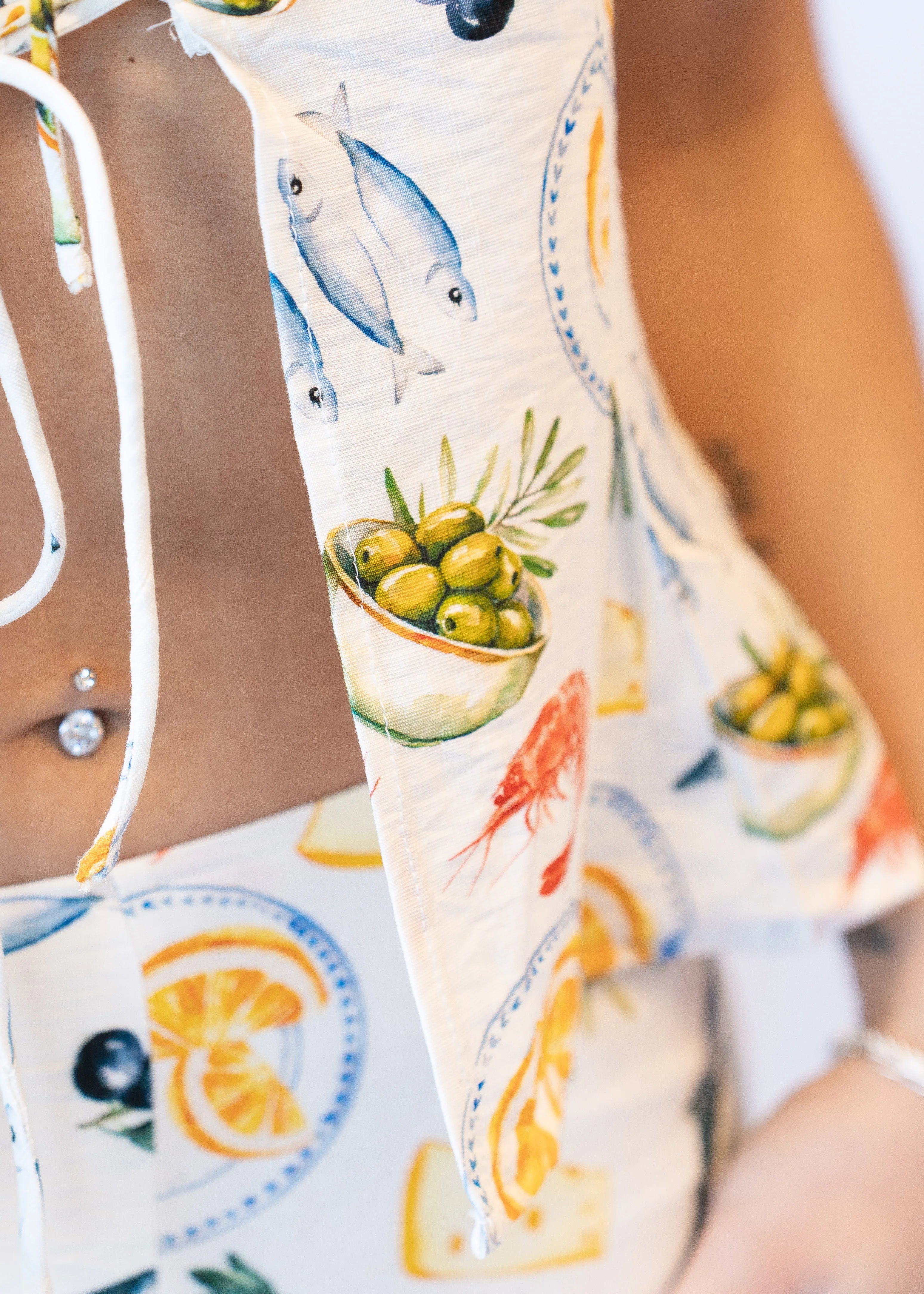 Maddox Picnic Print Top