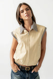 Finn Contrast Vest