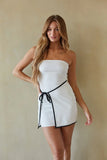 Maisie Contrast Mini Dress