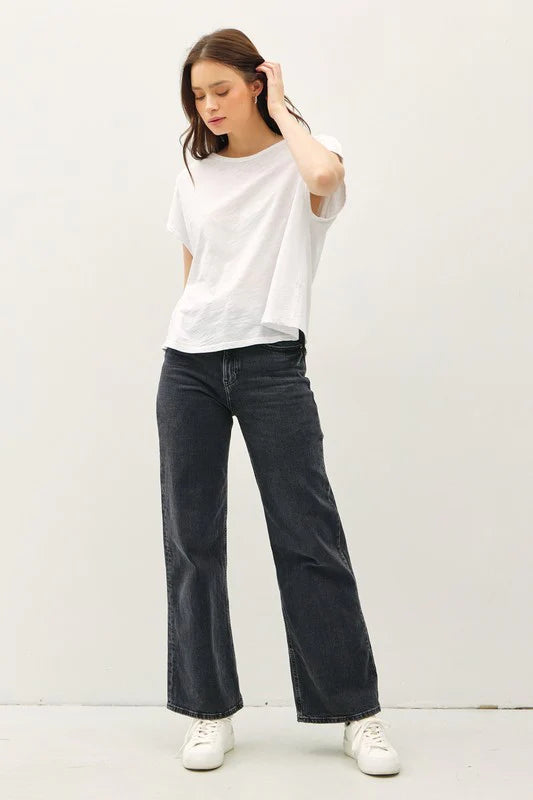 Zia Exposed Seam Top