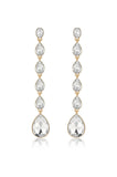 Crystallized Drop Earrings