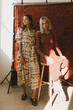 Tamara Abstract Midi Dress FINAL SALE