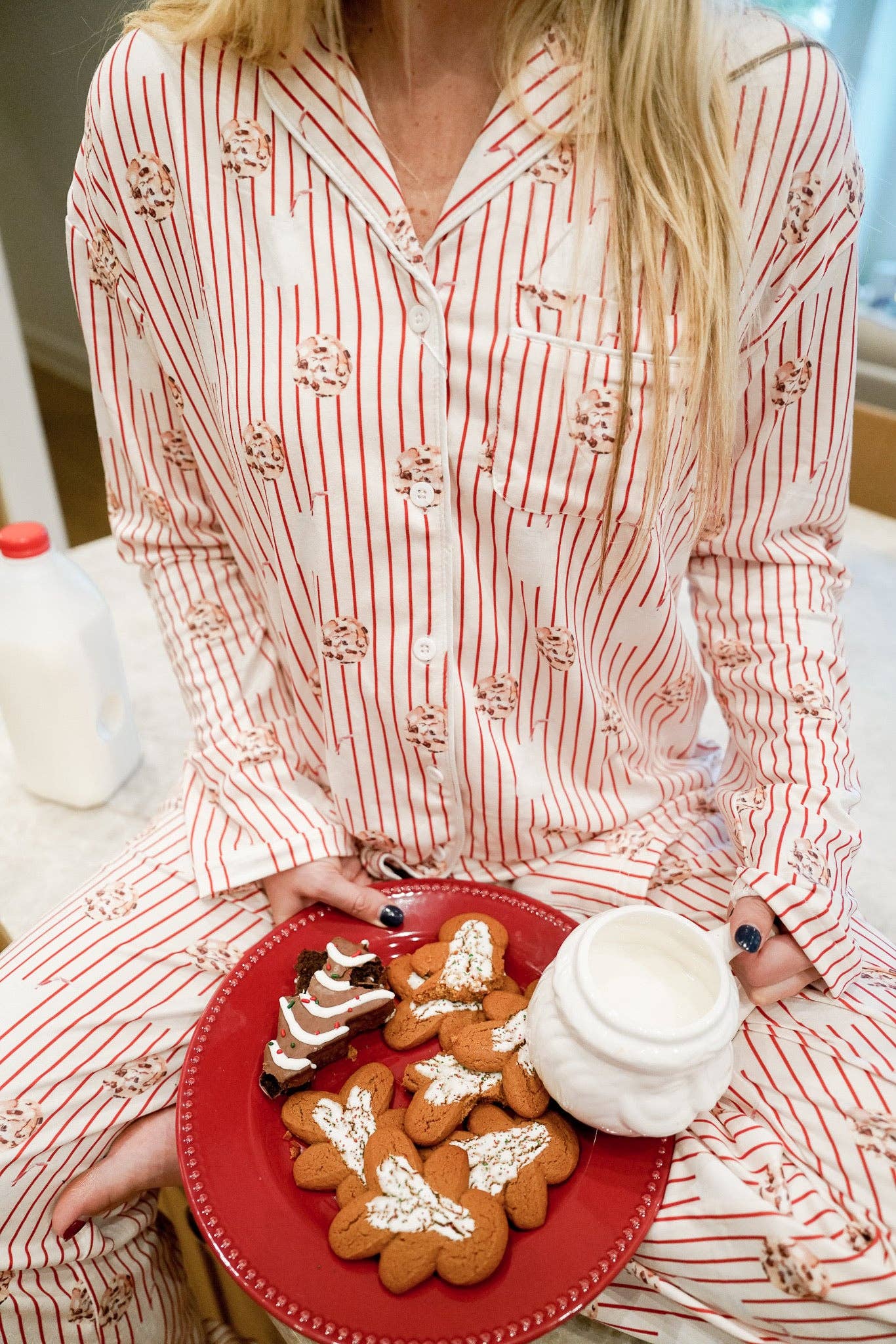 Milk Cookies Pajama Set