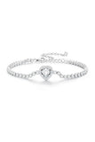 Sparkling Heart Bracelet