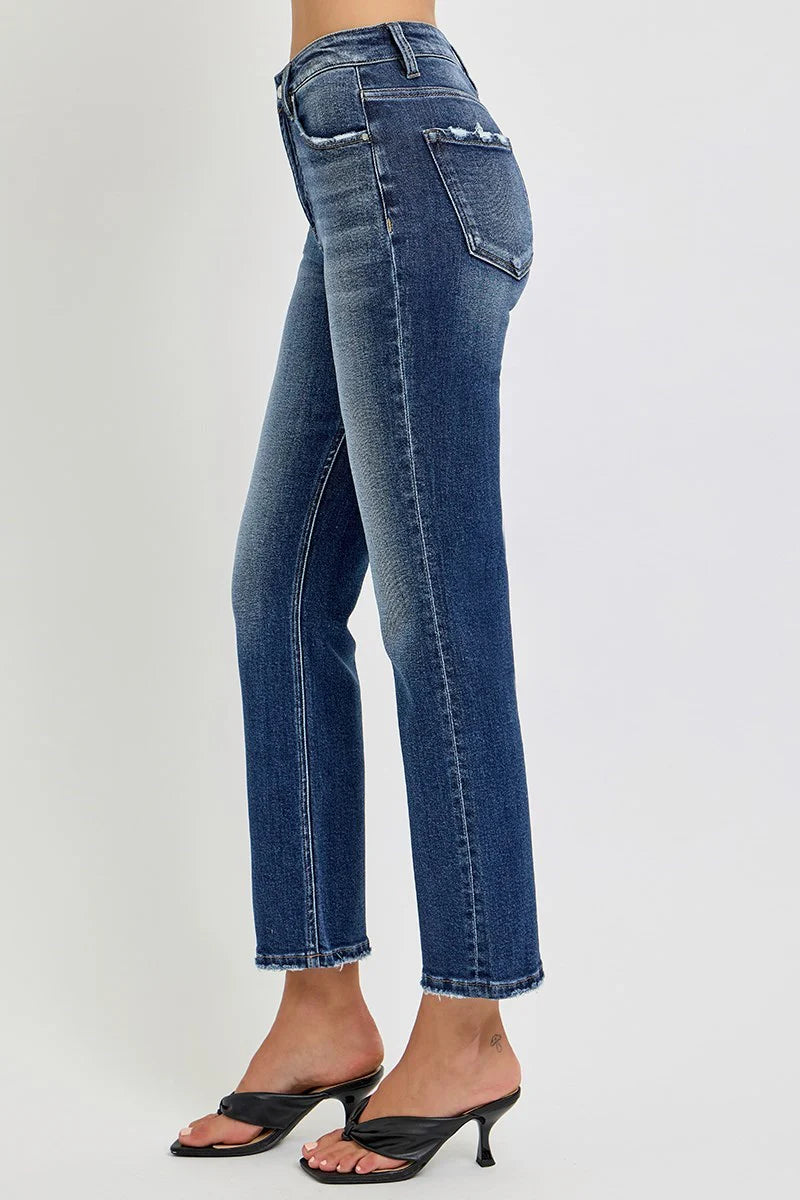 Heidi High Rise Crop Jeans
