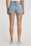 Nova Relaxed High Rise Cut Off Shorts in Bowery