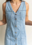 Carmel Denim Mini Dress