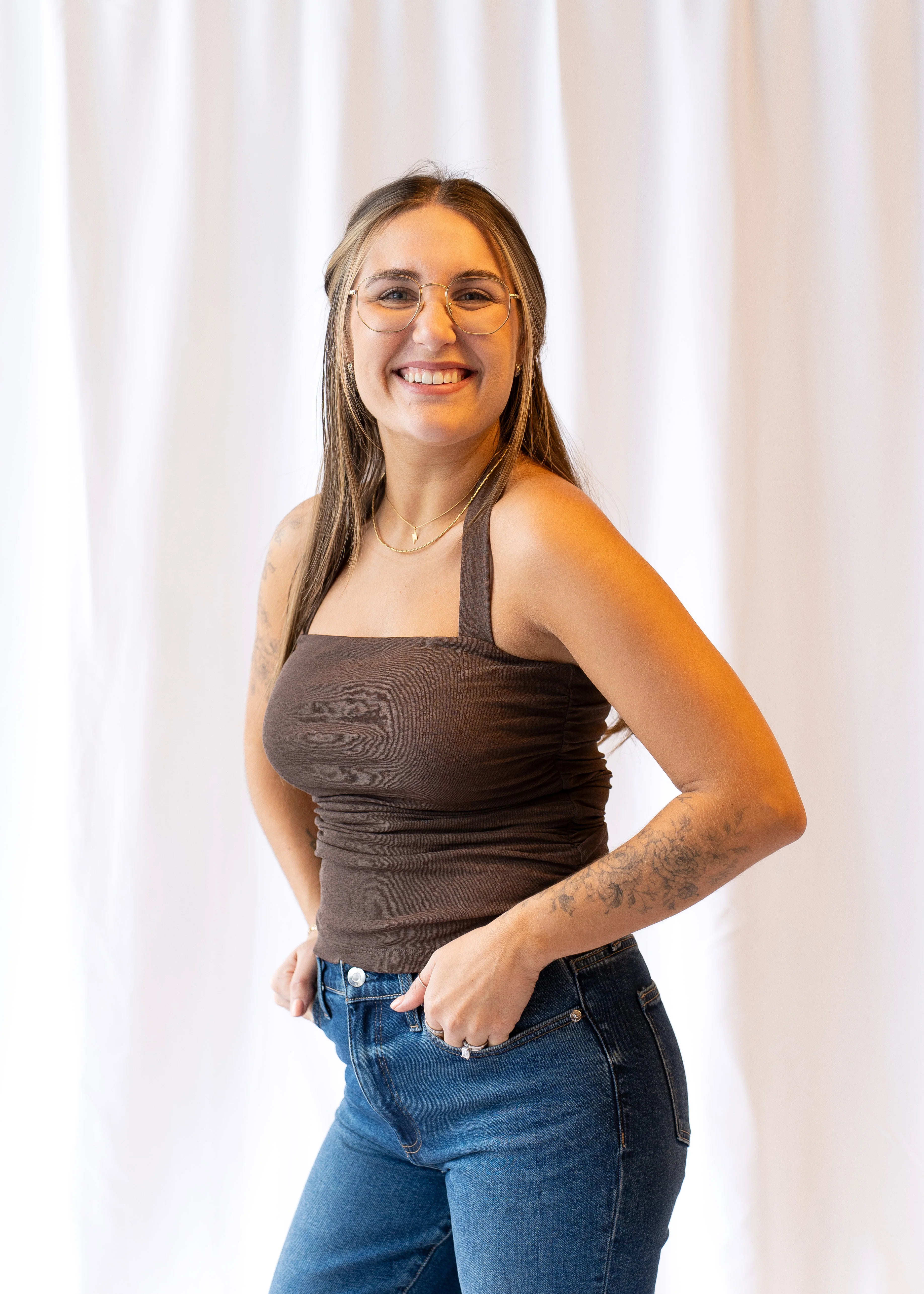 Hermione Mesh Top