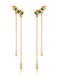 Emerald City Waterfall Earrings