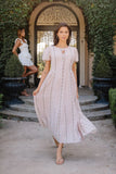 Baylor Floral Maxi Dress in Pink
