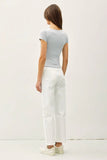 Ginny Double Lined Striped Top