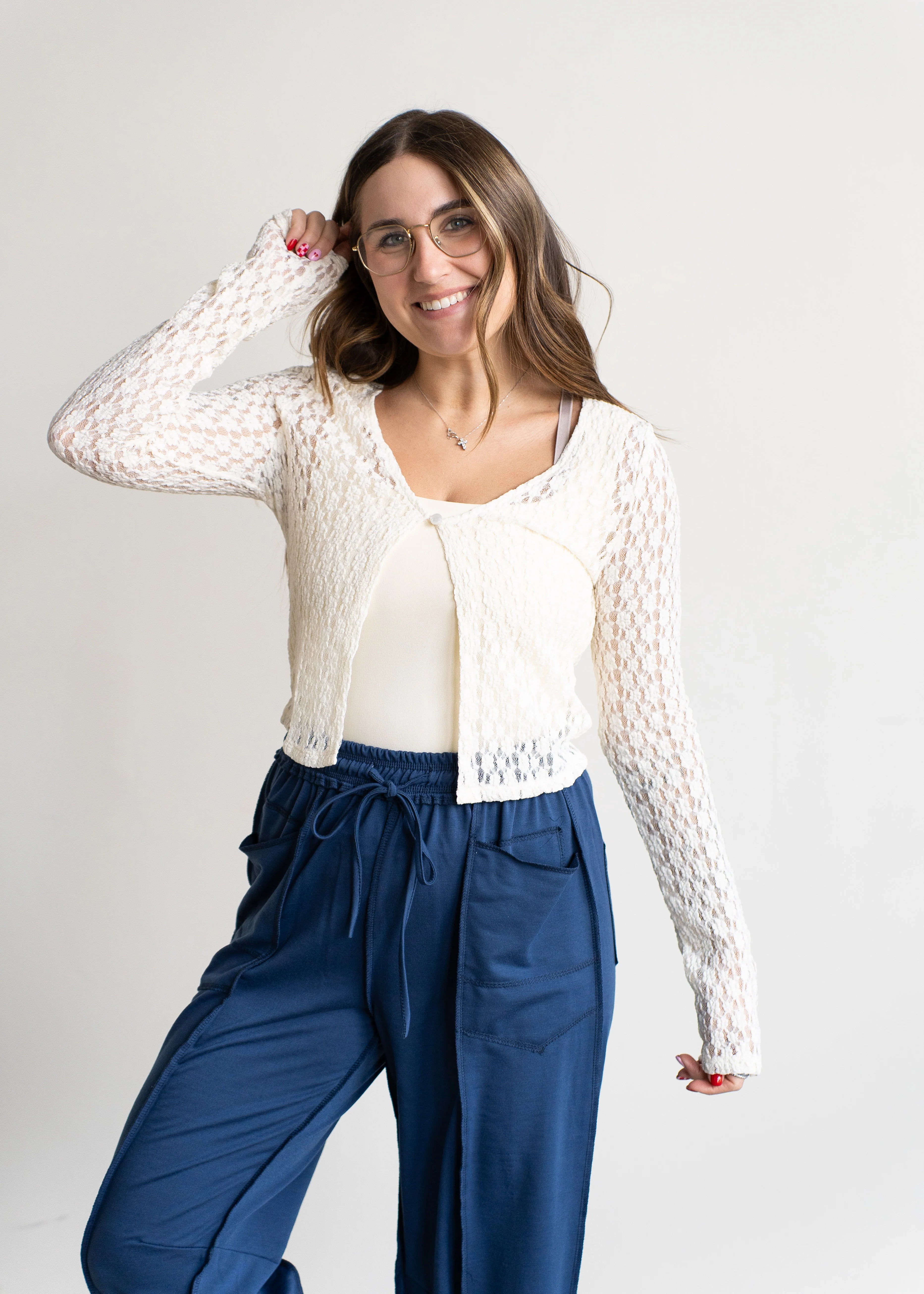 Juliette Sheer Lace Top