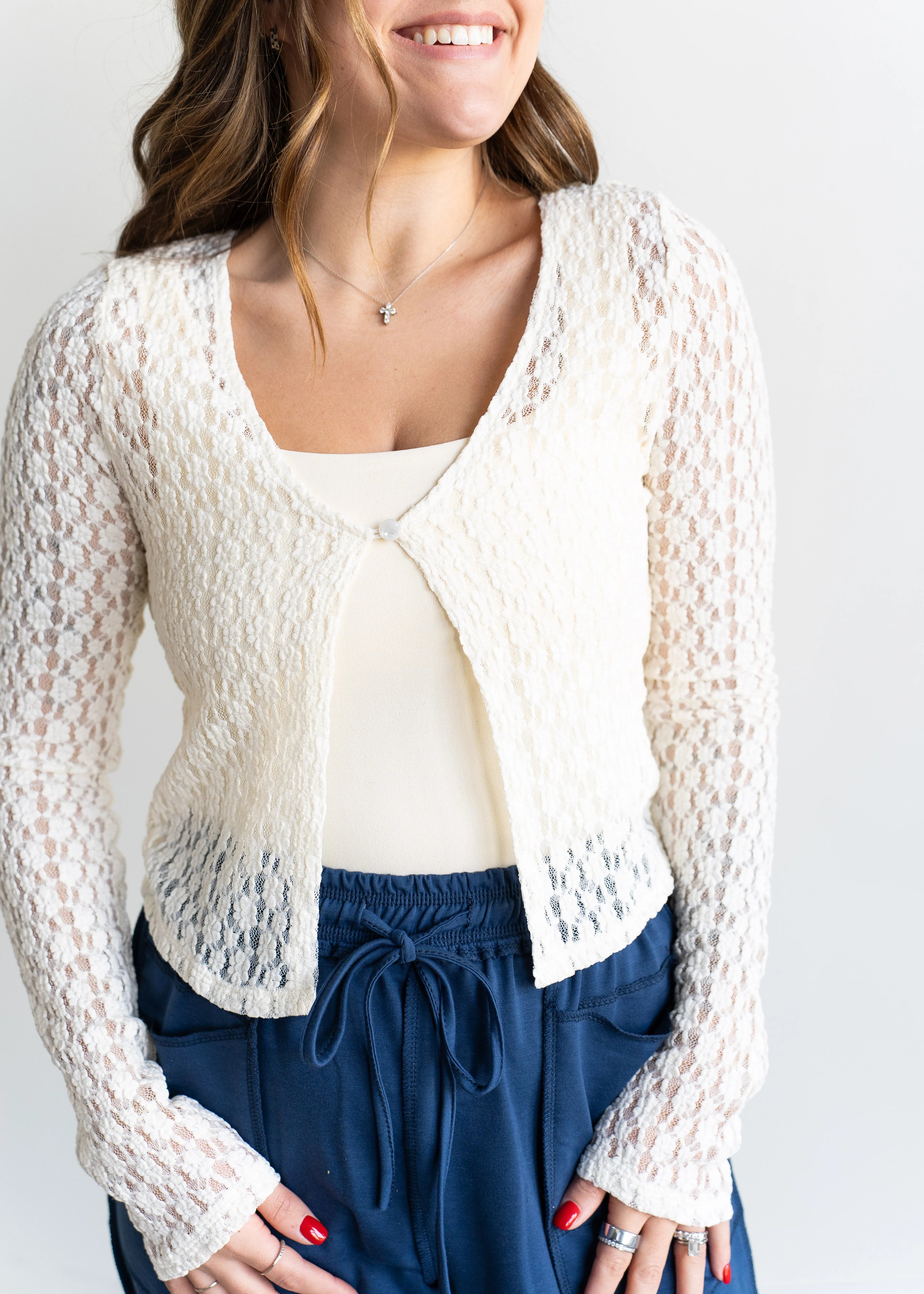 Juliette Sheer Lace Top