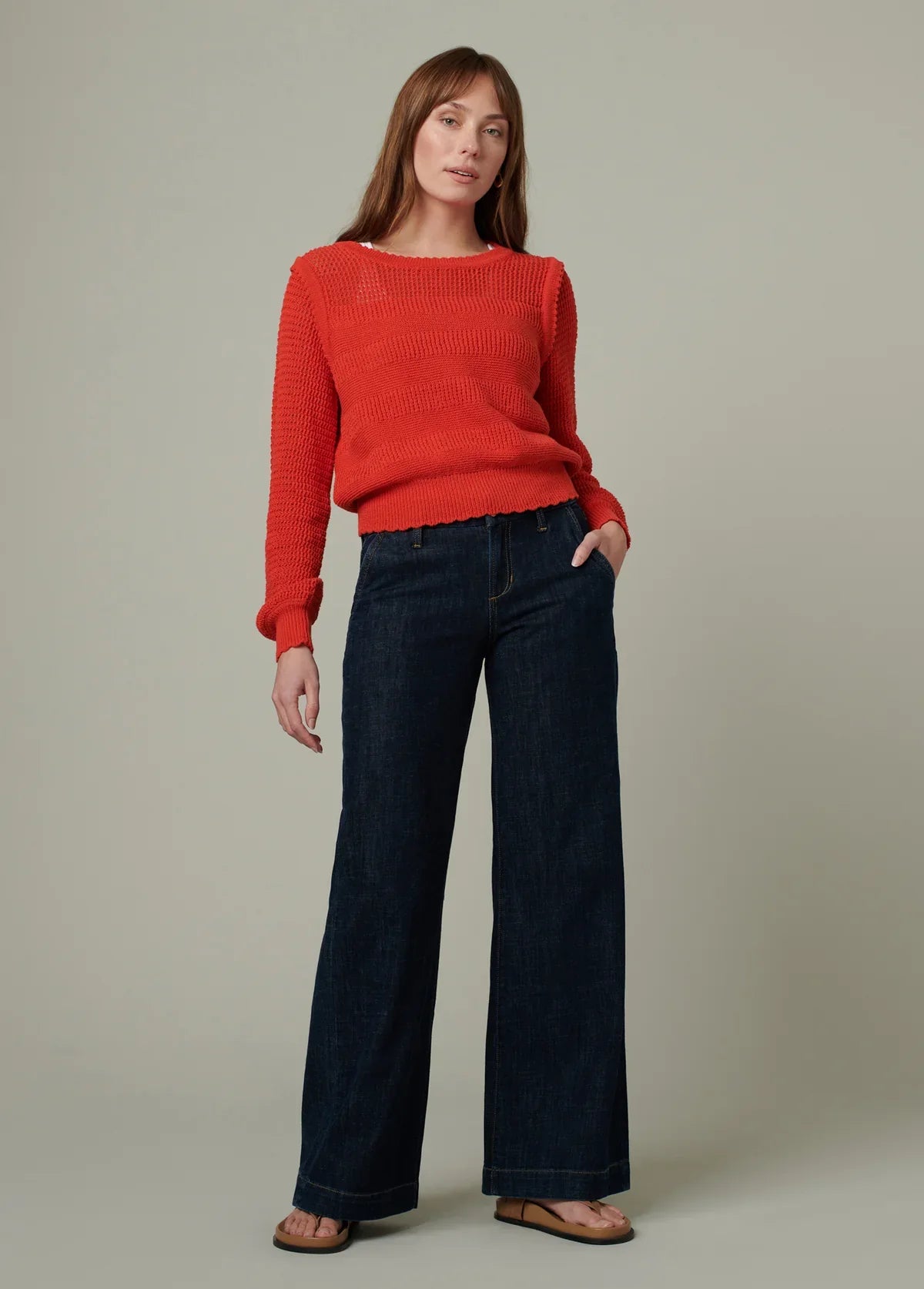 Joes Jeans Elyse Crochet Sweater