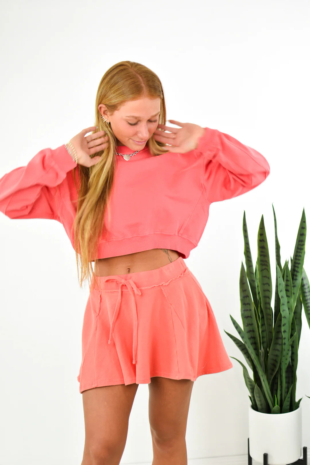 Whitney Cropped Sweatshirt
