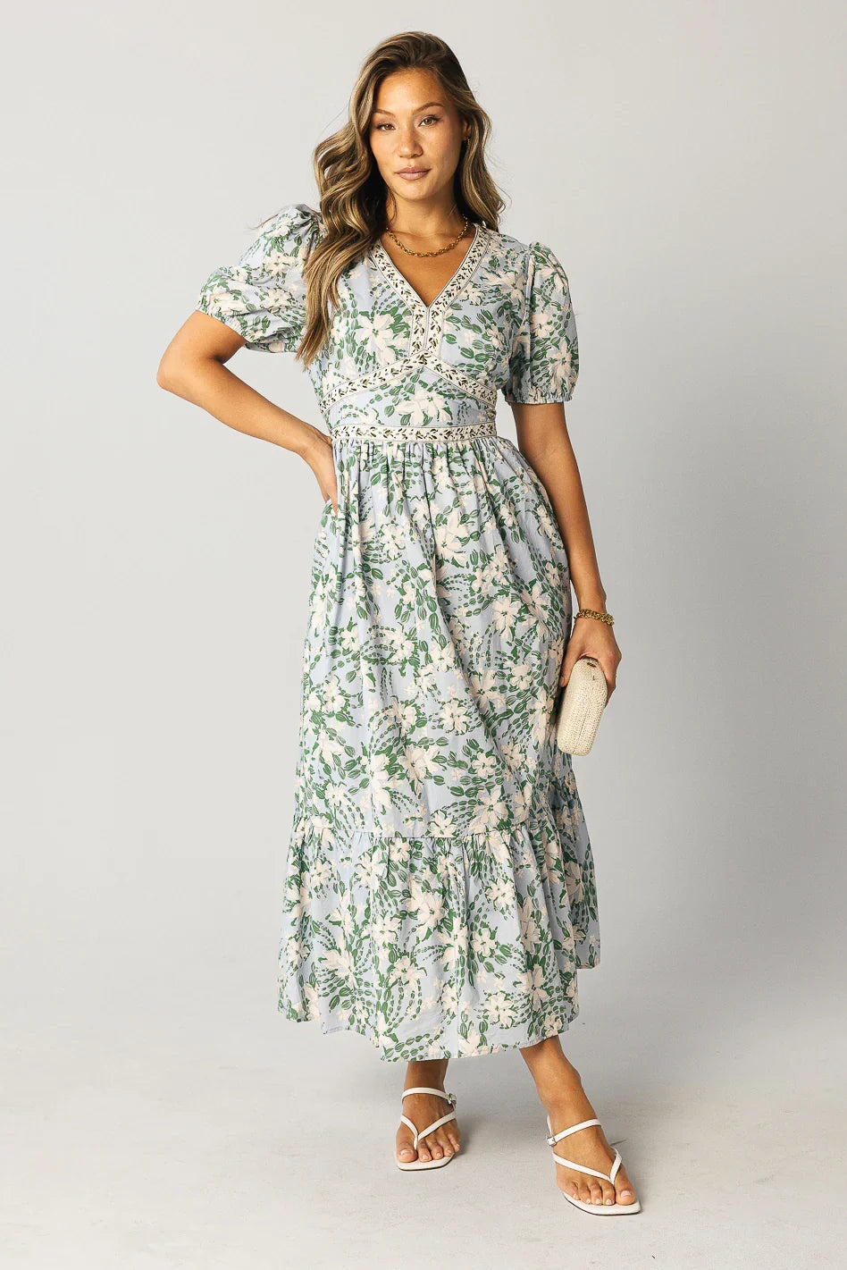 Teo Floral Maxi Dress FINAL SALE