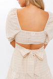 Mora Cutout Tie Back Dress