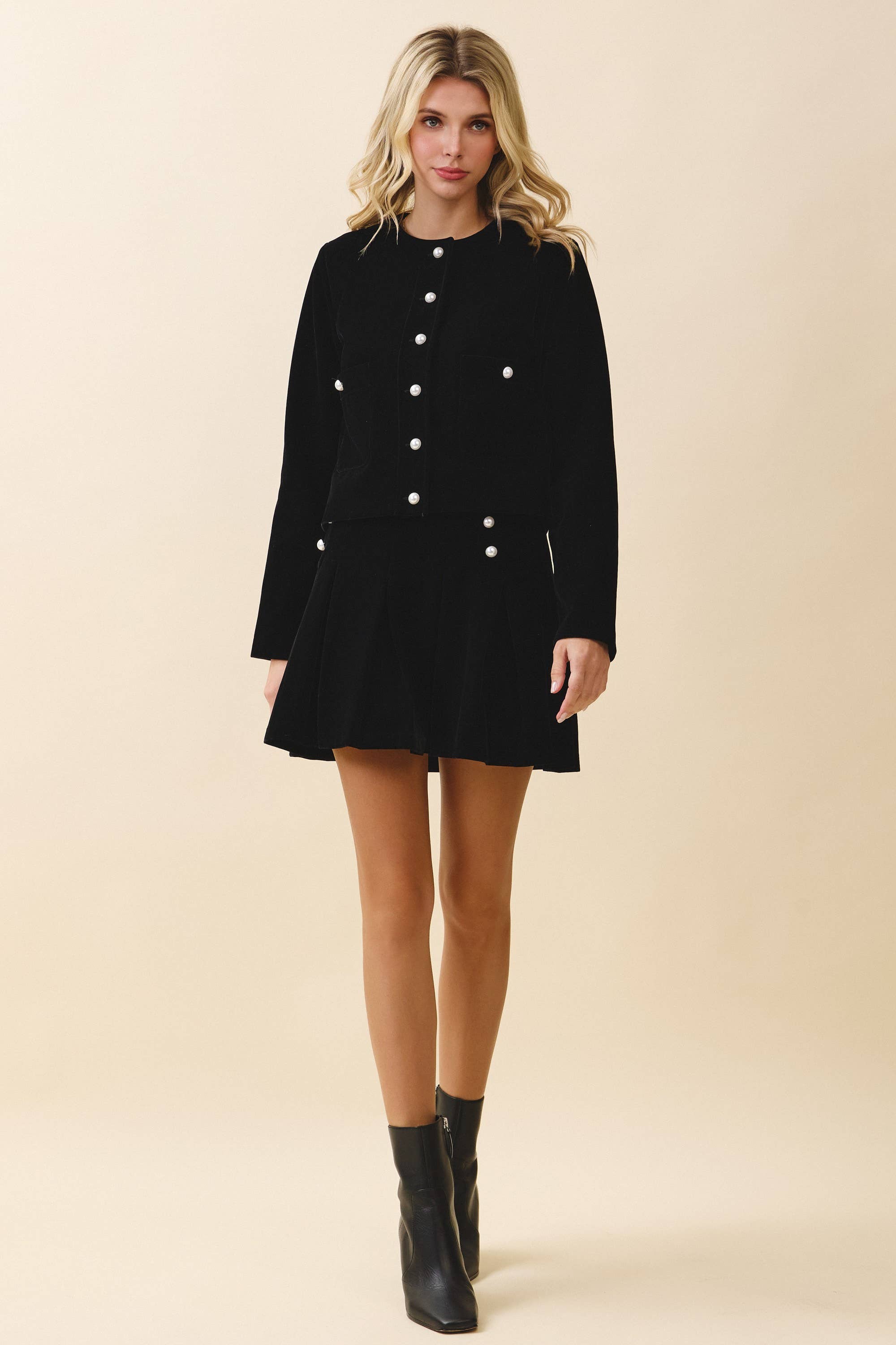 Georgie Pearl Embellished Skirt
