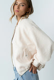 Lucie Sherpa Bomber Jacket