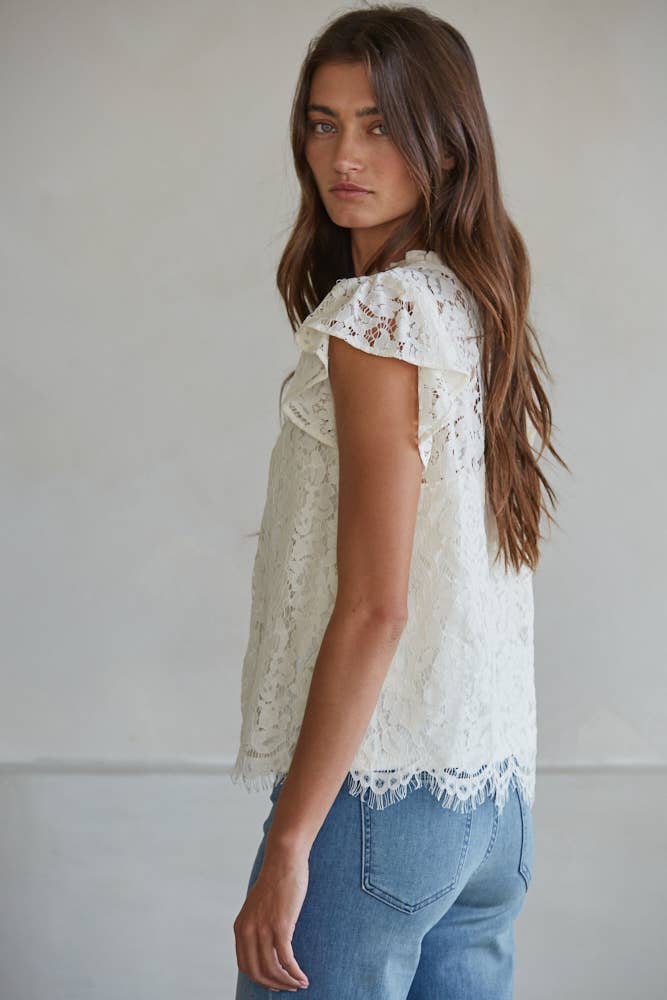 Liza Lace Top