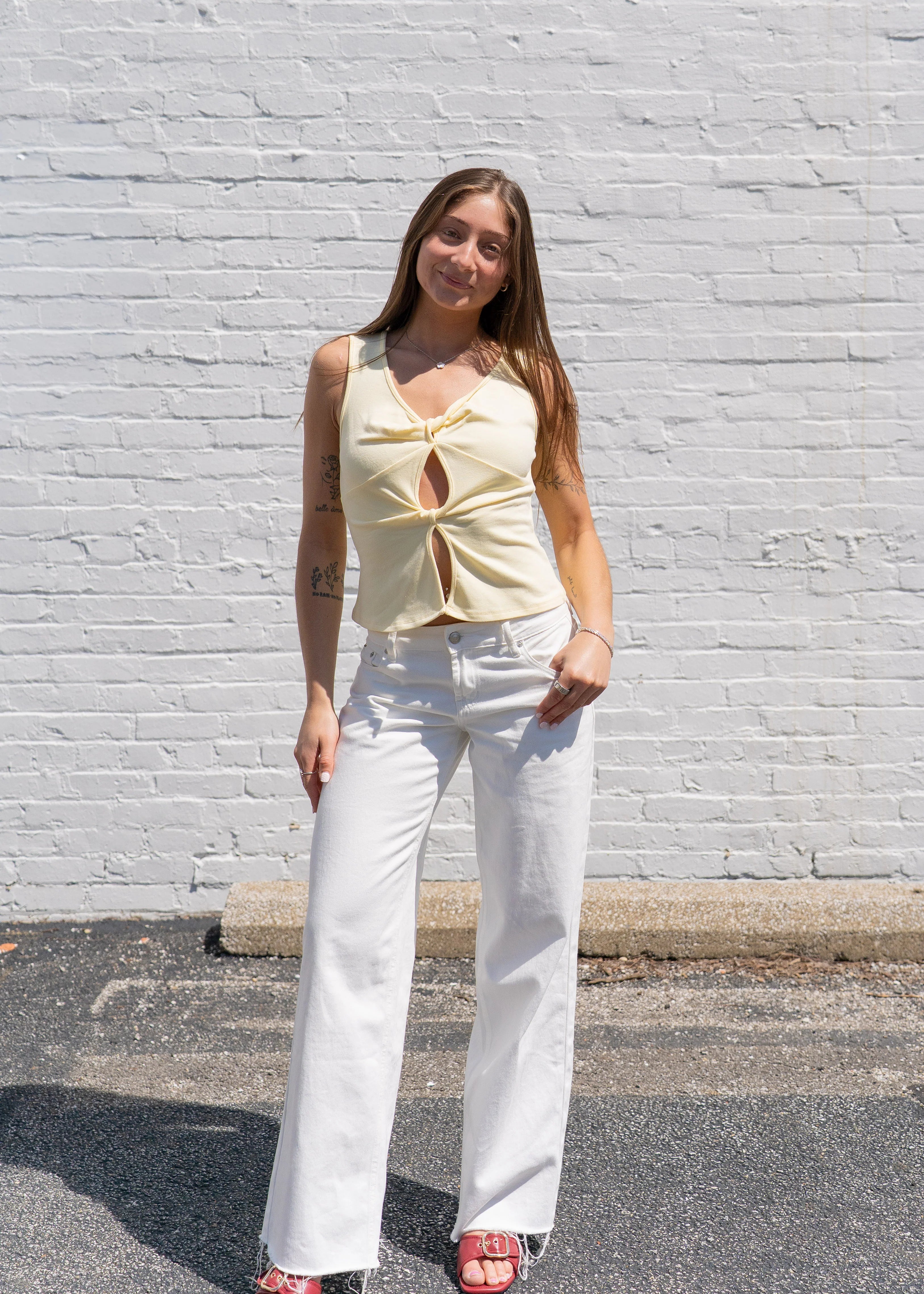 Sierra Knit Twist Top