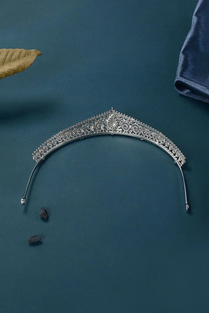 Silver Eternal Zircon Tiara
